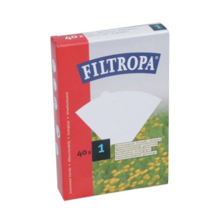 FILTROPA fehérített papír szűrő (1) 40db