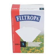 FILTROPA fehérített papír szűrő (1) 100db
