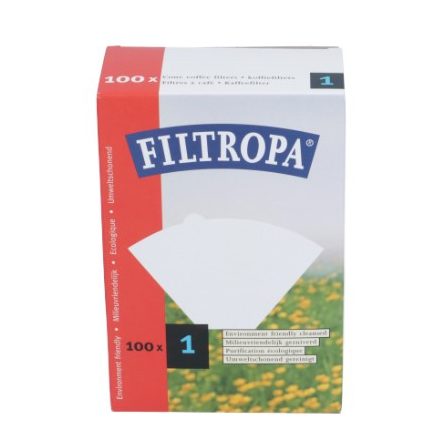 FILTROPA fehérített papír szűrő (1) 100db