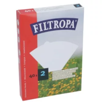 FILTROPA fehérített papír szűrő (2) 40db
