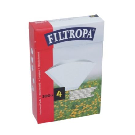 FILTROPA fehérített papír szűrő (4) 100db