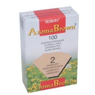 Filtropa Aroma Brown fehérítetlen papír filter (2-es méret, 100 db)