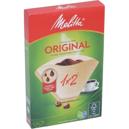 MELITTA 1X2 EREDETI ZSÍRPAPÍR SZŰRŐK