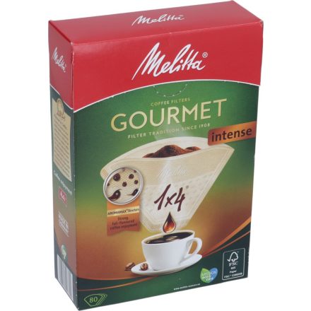 PAPÍR SZŰRŐK MELITTA 1X4 GOURMET INTENS