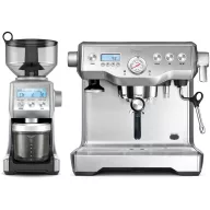   SAGE Dual Boiler™ BES920 Profi kávéfőző + Smart Grinder™ Pro BCG820 őrlő szett