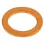 RÉZ LAPOS TÖMÍTÉS ø 13x8x1 mm