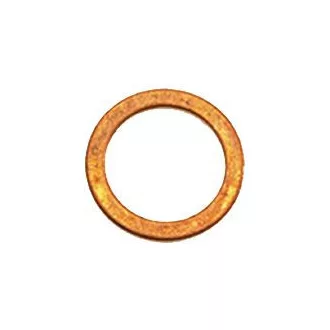 COPPER FLAT GASKET ? 14x10x1 mm