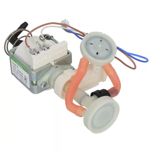 Ulka EP4GW szivattyú két pulzációs csillapítóval (kompatibilis: Siemens, Bosch, Neff)