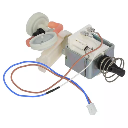 Ulka EP4GW szivattyú két pulzációs csillapítóval (kompatibilis: Siemens, Bosch, Neff)