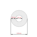 Siemens EQ.9 / EQ.700 / EQ.900 kompatibilis szilikoncső (2,0x5,0x240 mm)