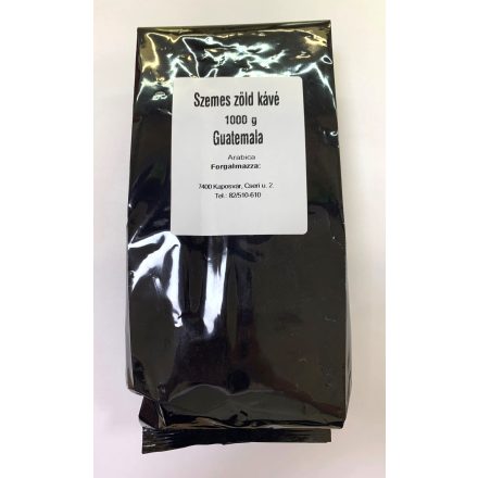 Guatemala Huehuetenango zöld kávé (1000g)