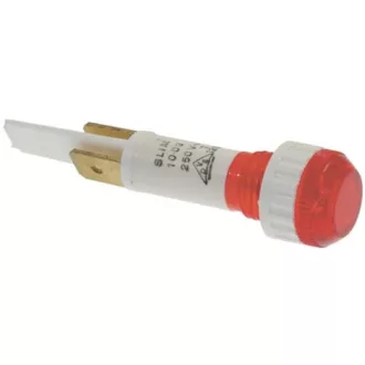 Piros kijelző lámpa 220V