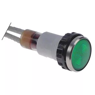 ZÖLD JELZŐFÉNY 230V