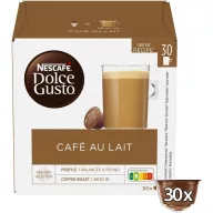 Nescafé Dolce Gusto Café Au Lait tejeskávé kávékapszula - Robusta Selection, 30 db