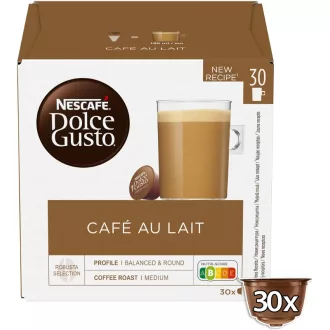   Nescafé Dolce Gusto Café Au Lait tejeskávé kávékapszula - Robusta Selection, 30 db