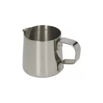 Rozsdamentes acél tejhabosító kancsó belső mérőskálával (100 ml)