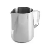 Rozsdamentes acél tejhabosító kancsó belső mérőskálával (400 ml)