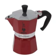 Bialetti Moka Express kotyogós kávéfőző, piros (3 személyes)