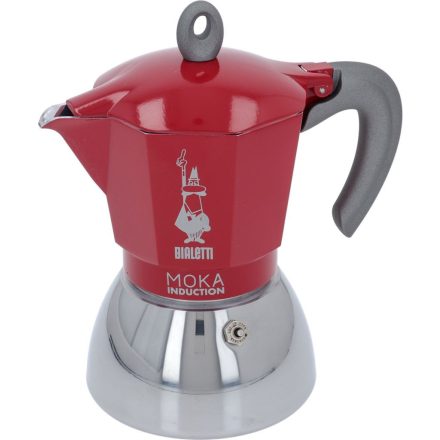 MOKA INDUKCIÓS 6 CSÉSZE PIROS BIALETTI