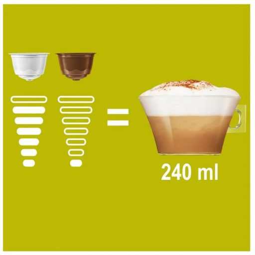 Nescafé Dolce Gusto Cappuccino Skinny Unsweetened - 8 adag, 16 kapszula
