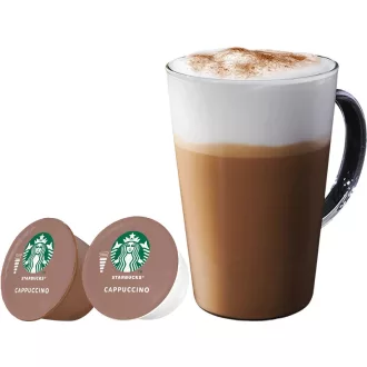   Starbucks Cappuccino Dolce Gusto kapszula - 100% Arabica, 12 kapszula (6 adag)