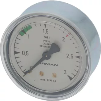 KAZÁN NYOMÁSMÉRŐ ø 62 mm 0÷3 bar