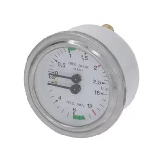 PUMP-KAZÁN NYOMÁSMÉRŐ ø 63 mm