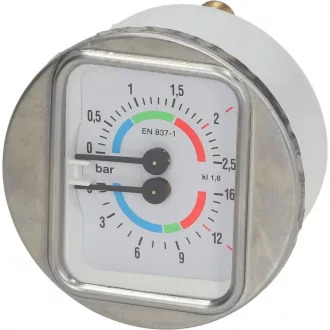 KAZÁN-SZIVATTYÚ NYOMÁSMÉRŐ ø 63 mm