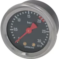 BOILER PRESSURE GAUGE ? 49 mm 0÷3 bar