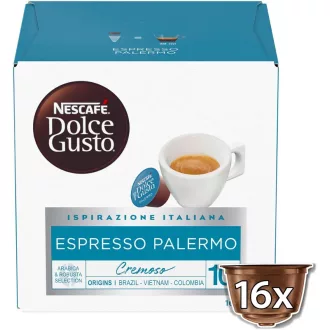 Nescafé Dolce Gusto Espresso Palermo Cremoso kávékapszula - 16 db