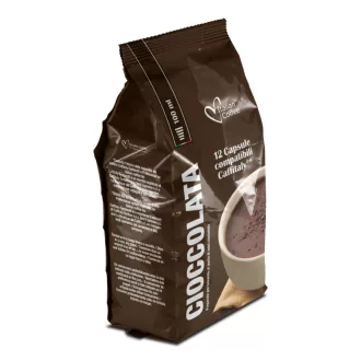   Italian Coffee Cioccolata forró csokoládé - 12 kapszula - Caffitaly / Cafissimo kompatibilis