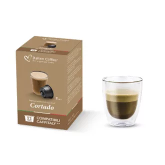 Italian Coffee Cortado - 12 db - Caffitaly / Cafissimo kompatibilis kapszula