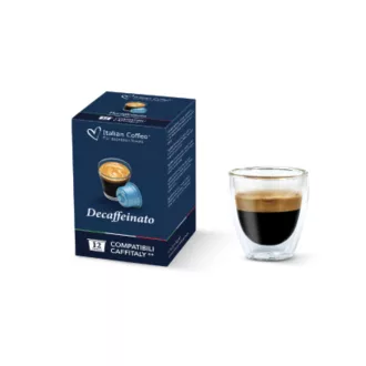 Italian Coffee Decaff Caffitaly / Cafissimo kompatibilis kávékapszula - 100% Arabica, 12 db