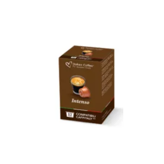   Italian Coffee Intenso Cafissimo / Caffitaly kapszula - 80% Robusta, 12 × 8 g