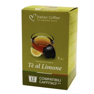   Italian Coffee Tè al Limone citromos tea kapszula - 12 db - Caffitaly/Cafissimo kompatibilis