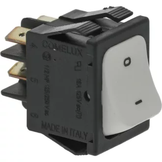 FEHÉR BIPOLÁRIS KAPCSOLÓ 16A 250V