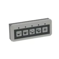 5 gombos panel