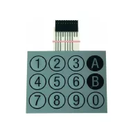 12 GOMBOS NYOMÓGOMB PANEL