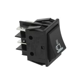 Bipoláris kapcsoló fekete 16A 250V