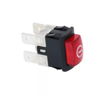 Bipoláris kapcsoló piros 16A 250V