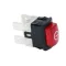 Bipoláris kapcsoló piros 16A 250V