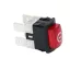 Bipoláris kapcsoló piros 16A 250V