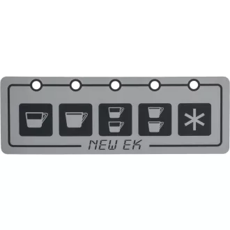NYOMÓGOMB PANEL MEMBRÁN 5 GOMBOS