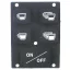 PUSH-BUTTON PANEL MEMBRANE 5 BUTTONS