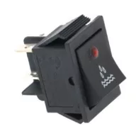 BIPOLÁRIS KAPCSOLÓ FEKETE 16A 250V
