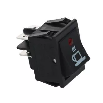 BIPOLÁRIS KAPCSOLÓ FEKETE 16A 250V