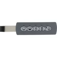 5 GOMBOS NYOMÓGOMB PANEL MEMBRÁN