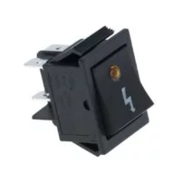 FEKETE BIPOLÁRIS KAPCSOLÓ 16A 250V