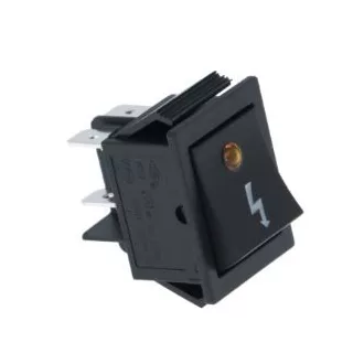 FEKETE BIPOLÁRIS KAPCSOLÓ 16A 250V