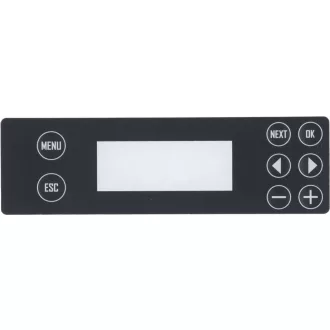 KÉPERNYŐ BILLENTYŰZET FEDÉL FEKETE